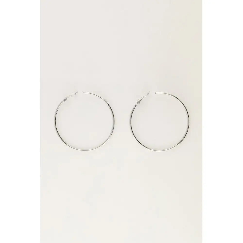 MJ Ohrringe Creolen groß - Estiique Boutique