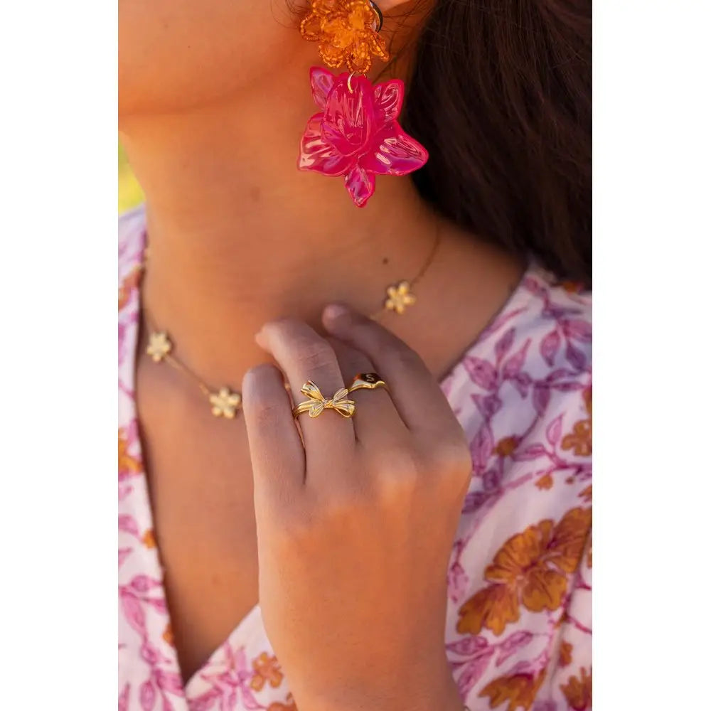 MJ Ring big bow - Estiique Boutique