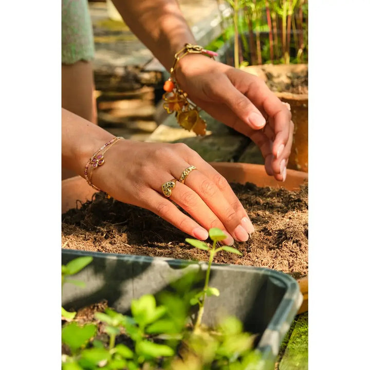 MJ Ring Blumenherz - Estiique Boutique