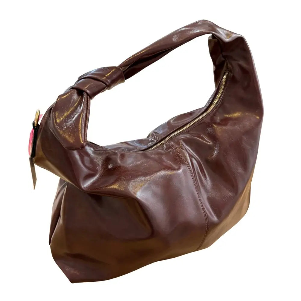 MJ Tasche mit Knoten - Farbe: bordeaux - Tasche