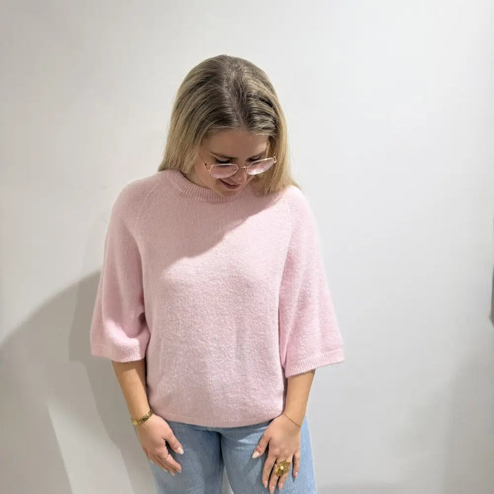 PM Pullunder 3/4 Ärmel - Farbe: rosa - Pullover