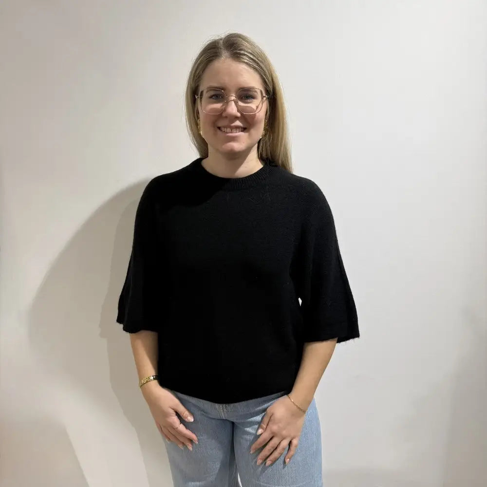 PM Pullunder 3/4 Ärmel - Farbe: schwarz - Pullover