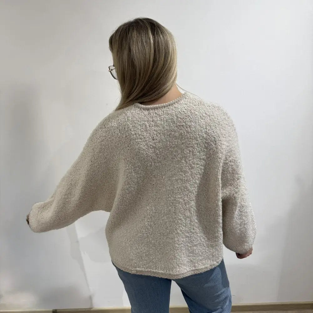 PM Strickjacke Teddyoptik - Strickjacke