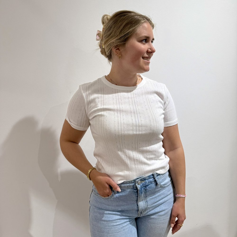 Pointelle T-Shirt