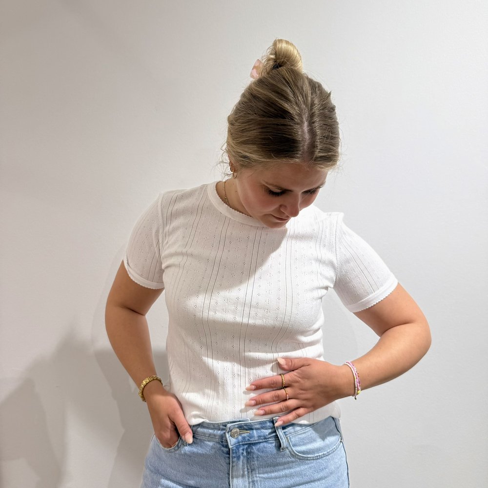 Pointelle T-Shirt