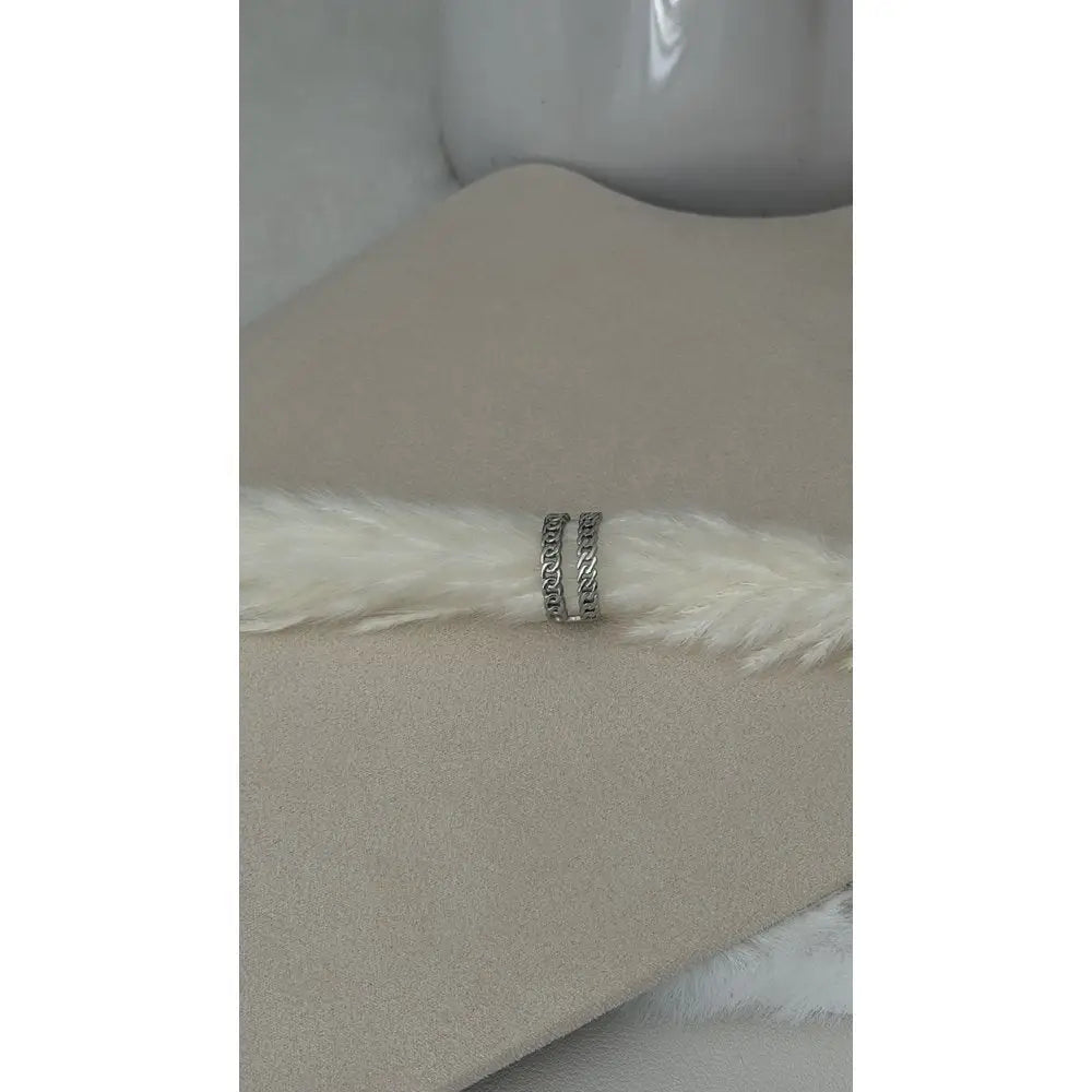 Ring doppelte Gliederreihe Ring