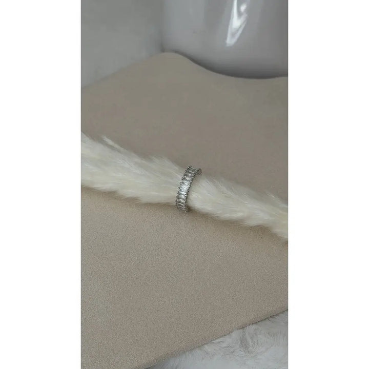 Ring Strasssteine breit Ring
