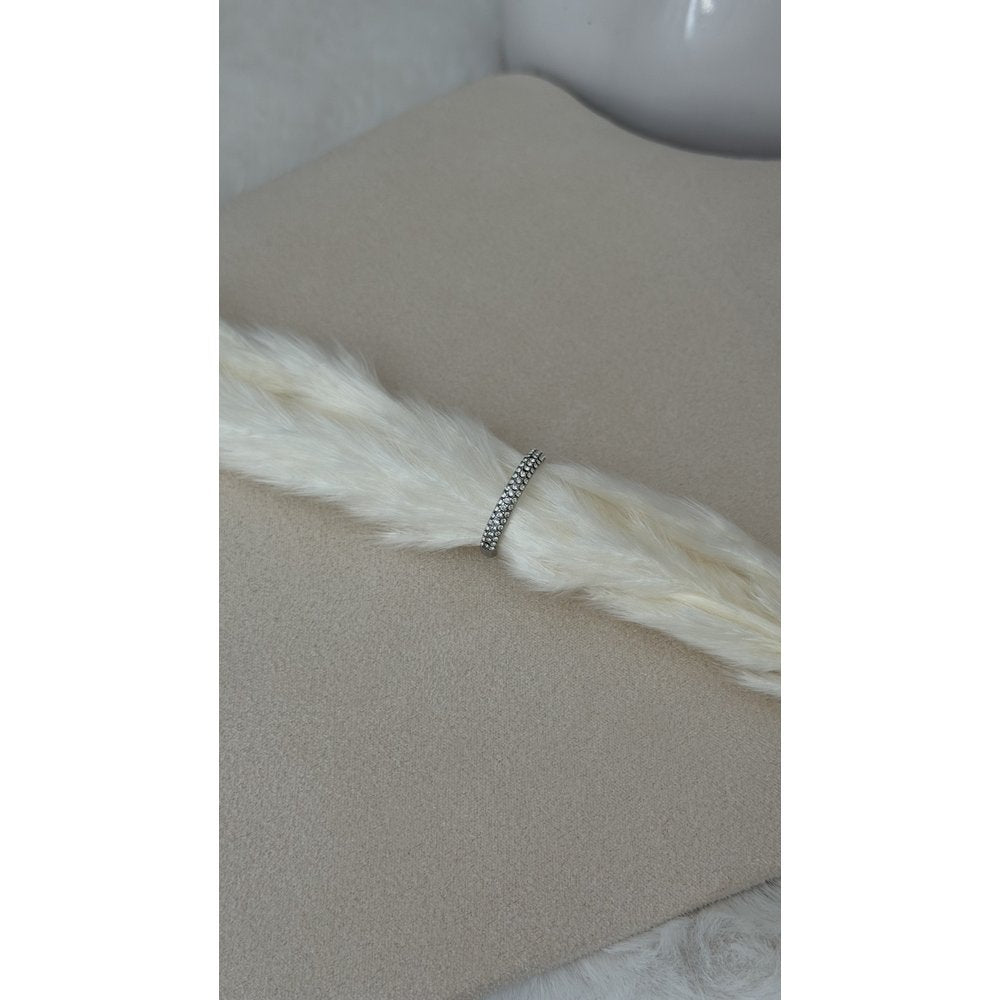 Ring Strasssteine schmal