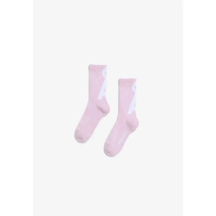 SAAMUS SHORT - Größe: 35-38 / pink mist-broken white - Socken