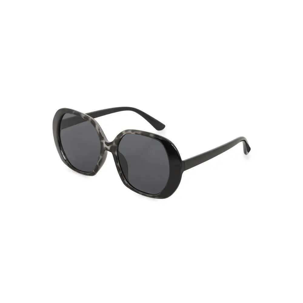 Sonnenbrille groß Schwarz/Leo Sonnenbrille