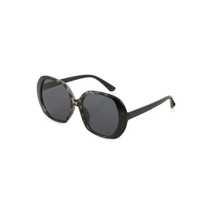 Sonnenbrille groß Schwarz/Leo Sonnenbrille