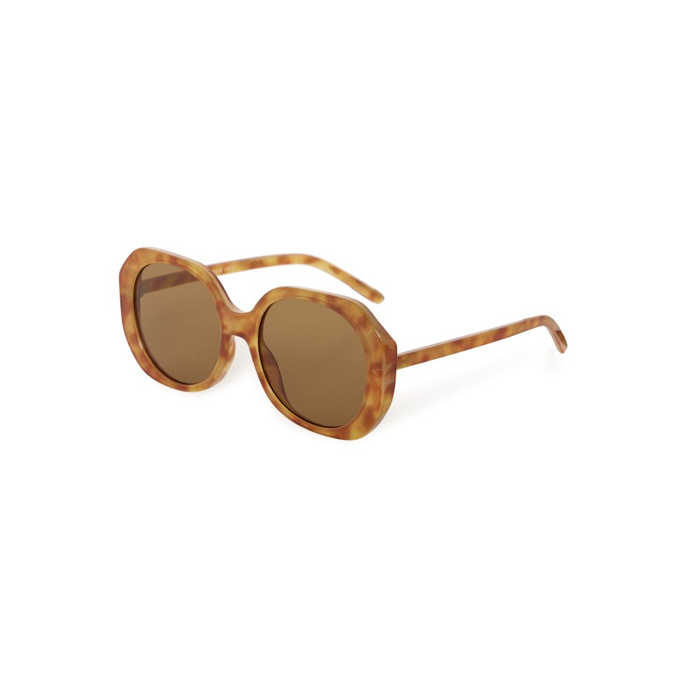 Sonnenbrille groß Orange