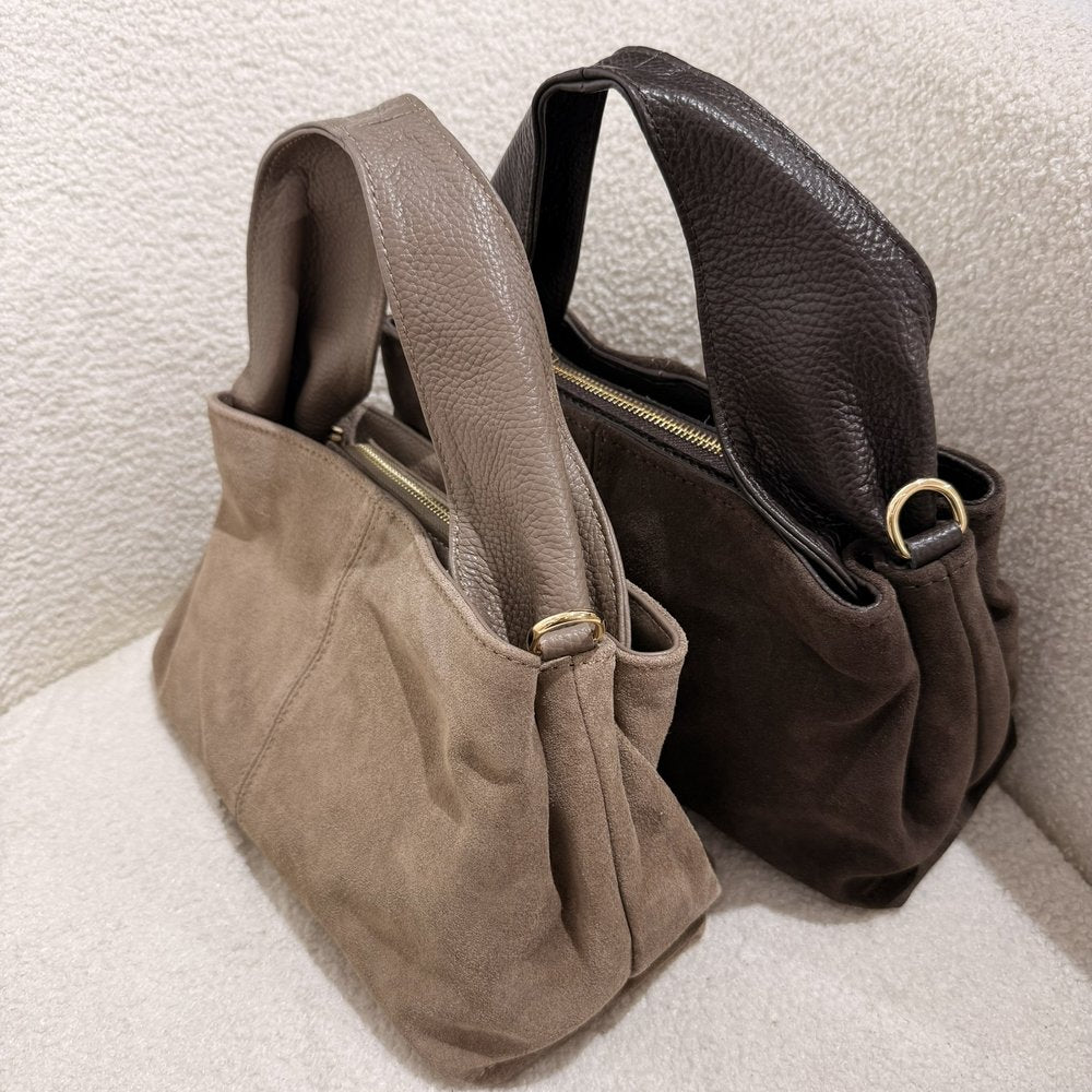 Tasche Wildleder midi