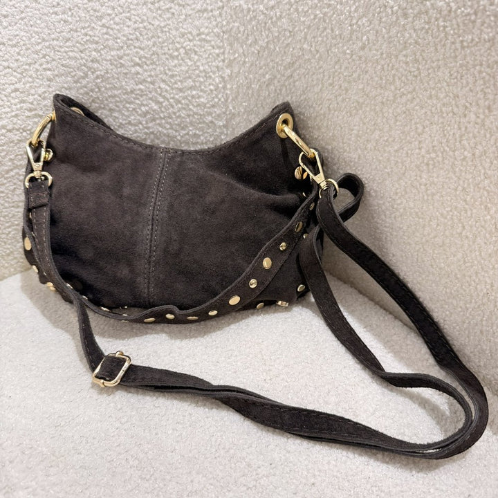 Tasche Wildleder Nieten