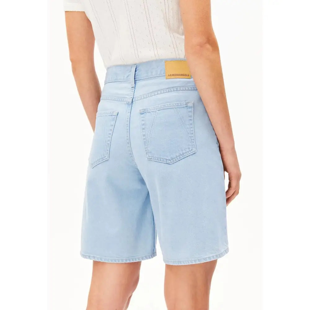 THALINAA Denim Short Shorts