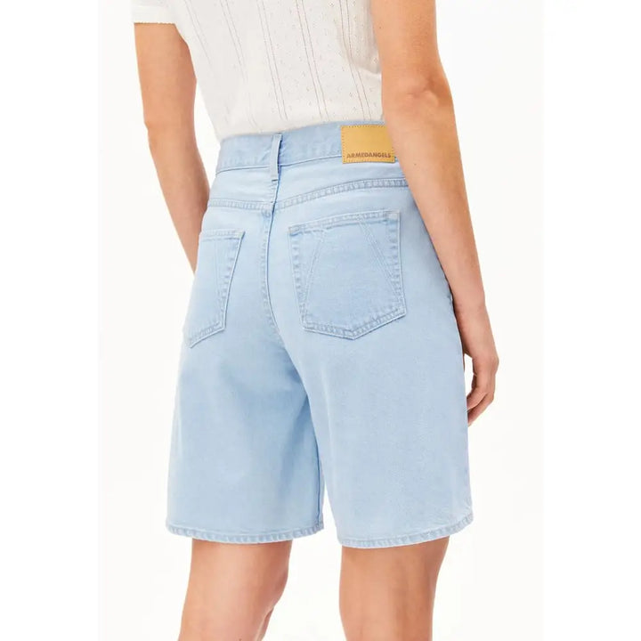THALINAA Denim Short Shorts